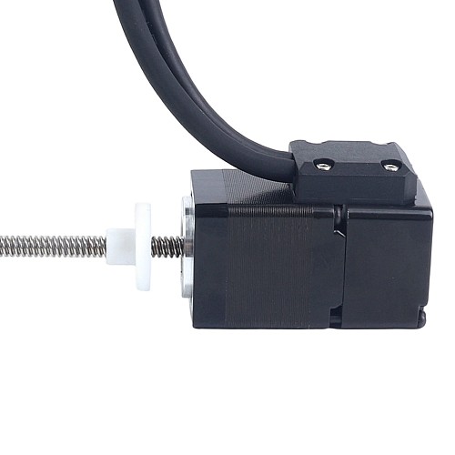 Zewnętrzny silnik krokowy liniowy Acme Nema 11 1,0A 32,2mm Stack z optycznym enkoderem inkrementalnym 1000PPR - 11E13S1004GD4-150RS-OE1K | StepperOnline