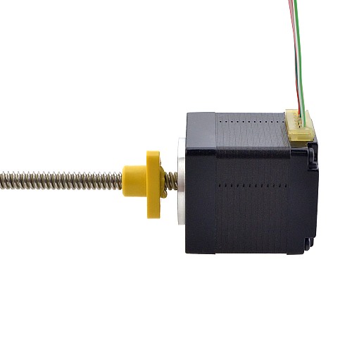 NEMA 11 zewnętrzny liniowy silnik krokowy Acme 1.0A 32.2mm śruba stosu ołowiu 2.54mm(0.1) NEMA 11 zewnętrzny liniowy silnik krokowy Acme 1.0A 32.2mm śruba stosu ołowiu 2.54mm(0.1)