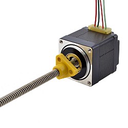 NEMA 11 zewnętrzny liniowy silnik krokowy Acme 1.0A 32.2mm śruba stosu ołowiu 2.54mm(0.1")