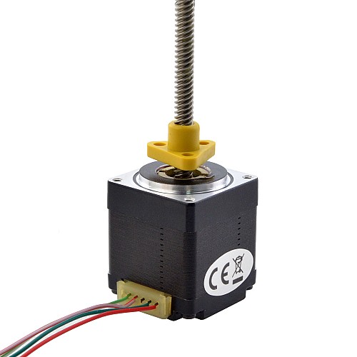 NEMA 11 zewnętrzny liniowy silnik krokowy Acme 1.0A 32.2mm śruba stosowa ołowiu 5.08mm(0.2)