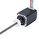 Nema 11 Zewnętrzny stos 45mm 0,75A Przewód 1,27mm(0,05") Długość 250mm - 11E18S0754FD4-250RS | StepperOnline Nema 11 Zewnętrzny stos 45mm 0,75A Przewód 1,27mm(0,05") Długość 250mm - 11E18S0754FD4-250RS | StepperOnline
