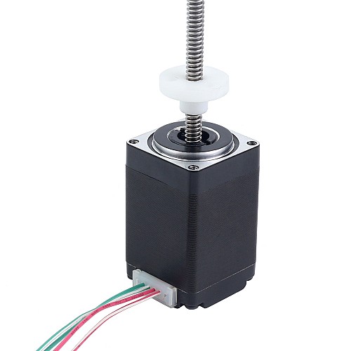 Nema 11 Zewnętrzny stos 45mm 0,75A Przewód 1,27mm(0,05") Długość 250mm - 11E18S0754FD4-250RS | StepperOnline Nema 11 Zewnętrzny stos 45mm 0,75A Przewód 1,27mm(0,05") Długość 250mm - 11E18S0754FD4-250RS | StepperOnline