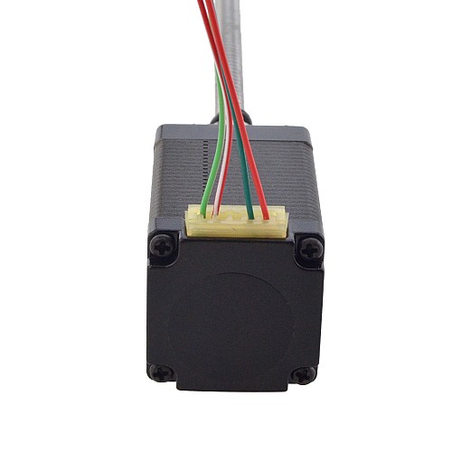 NEMA 11 zewnętrzna śruba kulowa liniowy silnik krokowy 1.0A 46mm śruba stosowa ołowiu 2mm(0.07874) NEMA 11 zewnętrzna śruba kulowa liniowy silnik krokowy 1.0A 46mm śruba stosowa ołowiu 2mm(0.07874)