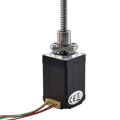 NEMA 11 zewnętrzna śruba kulowa liniowy silnik krokowy 1.0A 46mm śruba stosowa ołowiu 2mm(0.07874) NEMA 11 zewnętrzna śruba kulowa liniowy silnik krokowy 1.0A 46mm śruba stosowa ołowiu 2mm(0.07874)