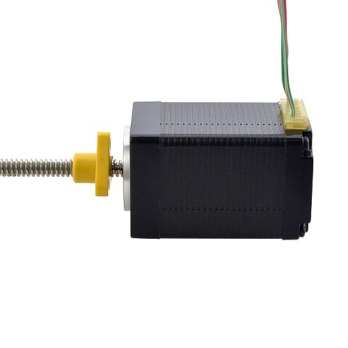 NEMA 11 zewnętrzny liniowy silnik krokowy Acme 1.0A 46mm śruba stosowa ołowiu 1.27mm(0.05)