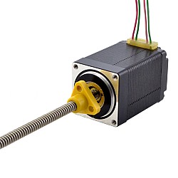 NEMA 11 zewnętrzny liniowy silnik krokowy Acme 1.0A 46mm śruba stosowa ołowiu 1.27mm(0.05")