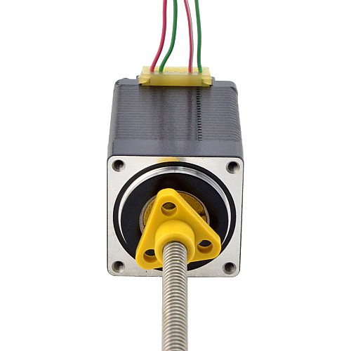 NEMA 11 zewnętrzny liniowy silnik krokowy Acme 1.0A 46mm śruba stosowa ołowiu 1.27mm(0.05)