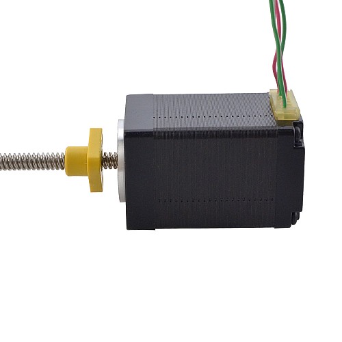 NEMA 11 zewnętrzny liniowy silnik krokowy Acme 1.0A 46mm śruba stosu ołowiu 2.54mm(0.1)