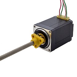 Wyprzedaż w CN — NEMA 11 zewnętrzny liniowy silnik krokowy Acme 1.0A 46mm śruba stosu ołowiu 2.54mm(0.1")
