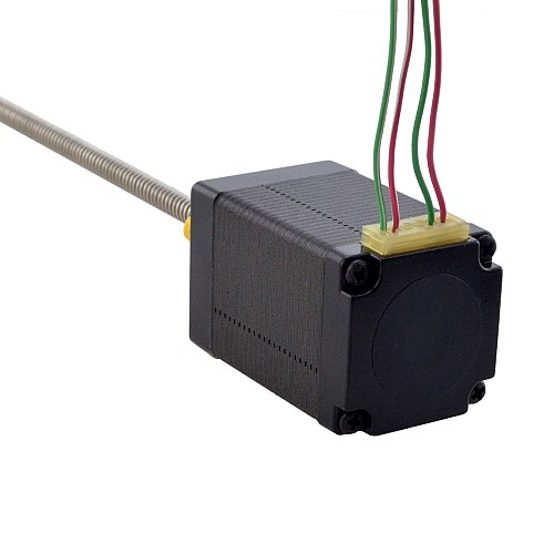 NEMA 11 zewnętrzny liniowy silnik krokowy Acme 1.0A 46mm śruba stosu ołowiu 2.54mm(0.1)
