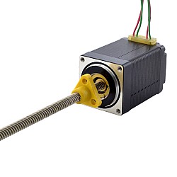 NEMA 11 zewnętrzny liniowy silnik krokowy Acme 1.0A 46mm śruba stosowa ołowiu 5.08mm(0.2")