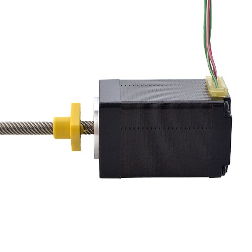 NEMA 11 zewnętrzny liniowy silnik krokowy Acme 1.0A 46mm śruba stosu ołowiu 10.16mm(0.4)