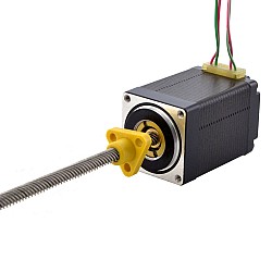 Wyprzedaż w CN — NEMA 11 zewnętrzny liniowy silnik krokowy Acme 1.0A 46mm śruba stosu ołowiu 10.16mm(0.4")