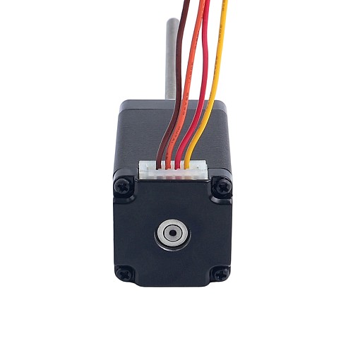 Nema 11 Zewnętrzny stos 51mm 0,67A Przewód 0,635mm(0.025") cala Długość 100mm - 11E20S0674ED4-100RS | StepperOnline Nema 11 Zewnętrzny stos 51mm 0,67A Przewód 0,635mm(0.025") cala Długość 100mm - 11E20S0674ED4-100RS | StepperOnline