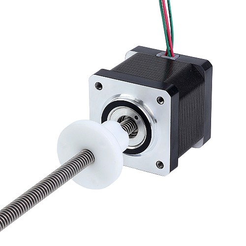 Nema 14 Zewnętrzny stos 34mm 0,57A Przewód 2,4384mm(0,096") Długość 150mm - 14E13S0574JE4-150RS | StepperOnline Nema 14 Zewnętrzny stos 34mm 0,57A Przewód 2,4384mm(0,096") Długość 150mm - 14E13S0574JE4-150RS | StepperOnline