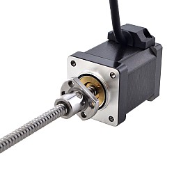 NEMA 14 zewnętrzna śruba kulowa liniowy silnik krokowy 1,5a 47mm śruba stosowa ołowiu 2mm(0.07874")