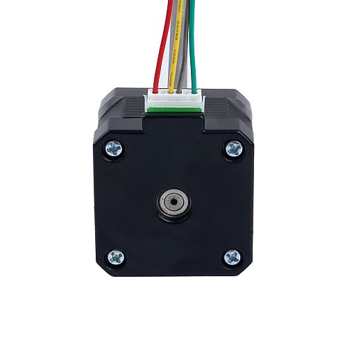 Nema 17 Zewnętrzny stos 34mm 0,4A Przewód 2mm(0,07874") Długość 200mm - 17E13S0404AF4-200RS | StepperOnline