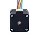 Nema 17 Zewnętrzny stos 34mm 0,4A Przewód 4mm(0,15748) Długość 150mm - 17E13S0404DB4-150RS | StepperOnline