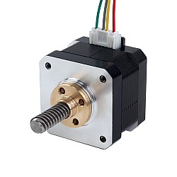 Nema 17 Zewnętrzny stos 34mm 0,4A Przewód 8mm(0,31496") Długość 32mm