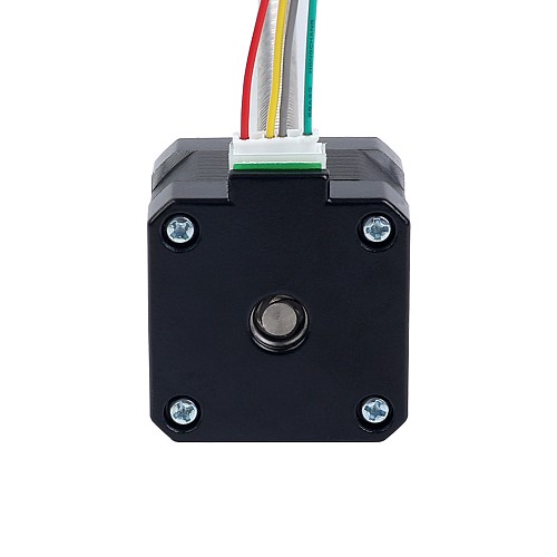 Nema 17 Zewnętrzny stos 34mm 0,4A Przewód 8mm(0,31496") Długość 200mm - 17E13S0404MB4-200RS | StepperOnline Nema 17 Zewnętrzny stos 34mm 0,4A Przewód 8mm(0,31496") Długość 200mm - 17E13S0404MB4-200RS | StepperOnline