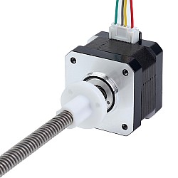 Nema 17 Zewnętrzny stos 34mm 0,4A Przewód 8mm(0,31496") Długość 300mm
