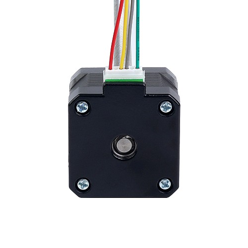 Nema 17 Zewnętrzny stos 34mm 0,4A Przewód 8mm(0,31496") Długość 300mm - 17E13S0404MB4-300RS | StepperOnline
