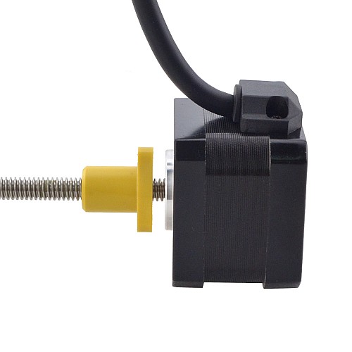 NEMA 17 External Acme Liniowy silnik krokowy 1.5A 34mm Wzrost Prowadzić 1.27mm(0.05)