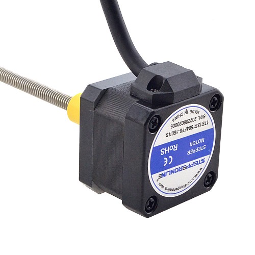 NEMA 17 External Acme Liniowy silnik krokowy 1.5A 34mm Wzrost Prowadzić 1.27mm(0.05)