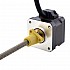 NEMA 17 External Acme Liniowy silnik krokowy 1.5A 34mm Wzrost Prowadzić 2.54mm(0.1")