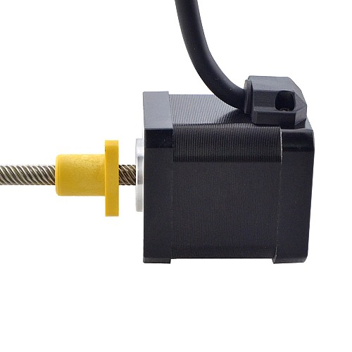 NEMA 17 zewnętrzny liniowy silnik krokowy Acme 2.5A 48mm śruba stosowa ołowiu 12.7mm(0.5)