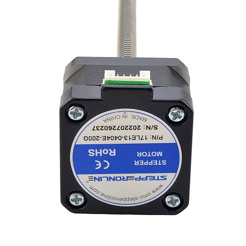 Nema 17 Zewnętrzny stos 34mm 0,4A Przewód 8mm(0,31496) Długość 200mm Nema 17 Zewnętrzny stos 34mm 0,4A Przewód 8mm(0,31496) Długość 200mm