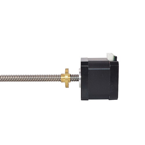 Nema 17 Zewnętrzny stos 40 mm 1,5 A Przewód 8 mm(0,31496) Długość 310 mm Nema 17 Zewnętrzny stos 40 mm 1,5 A Przewód 8 mm(0,31496) Długość 310 mm