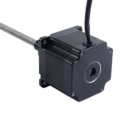 Nema 23 Zewnętrzny stos 51mm, przewód 0,9A, 8mm(0,31496"), długość 150mm - 23E20S0904MB2-150RS | StepperOnline