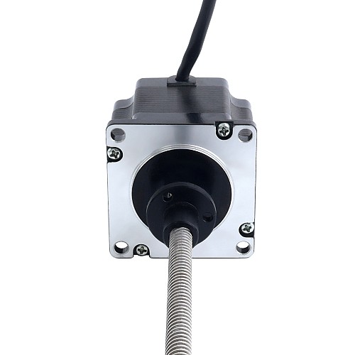 Nema 23 Zewnętrzny stos 51mm, przewód 0,9A, 8mm(0,31496"), długość 150mm - 23E20S0904MB2-150RS | StepperOnline