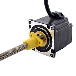 NEMA 23 External Acme Liniowy silnik krokowy 3.0A 56mm Wzrost Prowadzić 1.27mm(0.05")