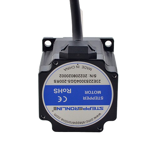 NEMA 23 External Acme Liniowy silnik krokowy 3.0A 56mm Wzrost Prowadzić 2.54mm(0.1)