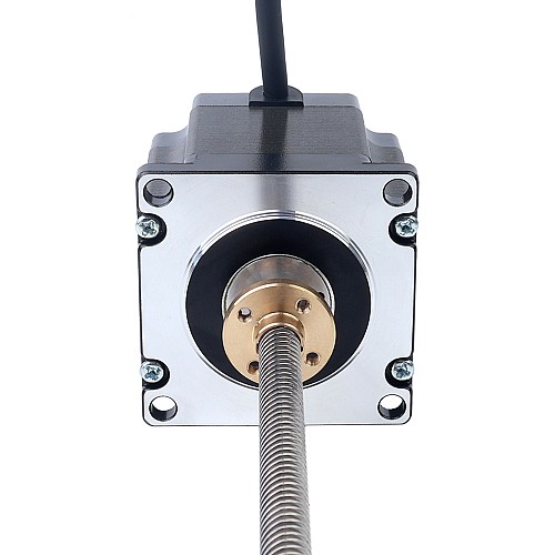 Nema 23 Zewnętrzny stos 56mm, przewód 3,0A, 8mm (0,31496), długość 150mm - 23E22S3004MB4-150RB | StepperOnline