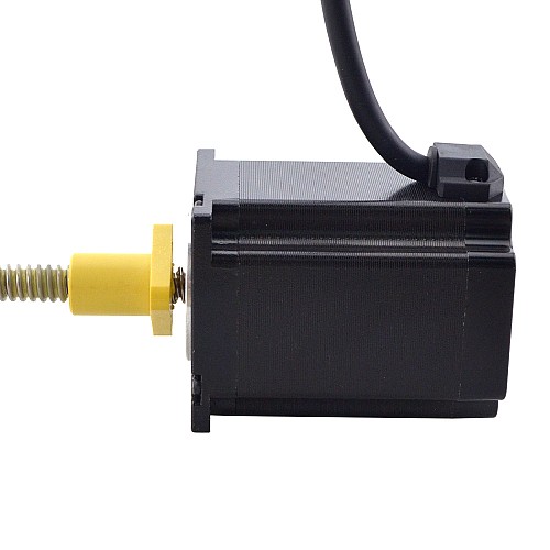 NEMA 23 External Acme Liniowy silnik krokowy 4.0A 76mm Wzrost Prowadzić 2.54mm(0.1)