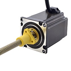 NEMA 23 External Acme Liniowy silnik krokowy 4.0A 76mm Wzrost Prowadzić 2.54mm(0.1") Długość przewodu 200mm