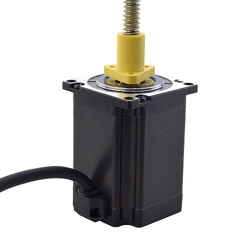 NEMA 23 External Acme Liniowy silnik krokowy 4.0A 76mm Wzrost Prowadzić 2.54mm(0.1)