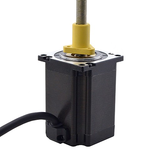 NEMA 23 External Acme Liniowy silnik krokowy 4.0A 76mm Wzrost Prowadzić 10.16mm(0.4)