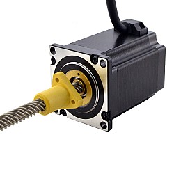 NEMA 23 External Acme Liniowy silnik krokowy 4.0A 76mm Wzrost Prowadzić 25.4mm(1") Długość przewodu 200mm