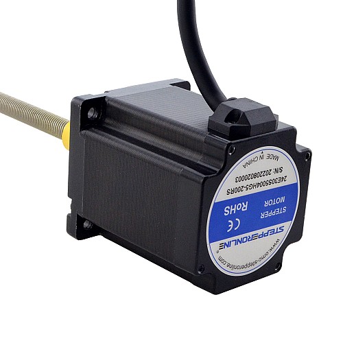 NEMA 24 External Acme Liniowy silnik krokowy 5.0A 75mm Wzrost Prowadzić 5.08mm(0.2)