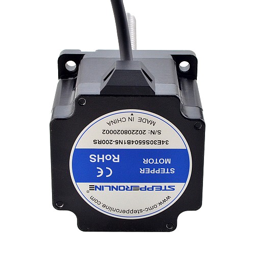 NEMA 34 zewnętrzna śruba kulowa liniowy silnik krokowy 4.5Nm(637.25oz.in) 5.5A 76mm śruba stosowa ołowiu 10mm(0.3937)