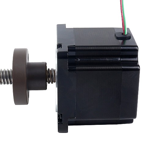 Silnik krokowy liniowy Acme NEMA 34 zewnętrzny 5,5A, 76mm, śruba nośna, przewód 6,35mm(0,25"), długość przewodu 250mm - 34E31S5504RK5-250RS | StepperOnline Silnik krokowy liniowy Acme NEMA 34 zewnętrzny 5,5A, 76mm, śruba nośna, przewód 6,35mm(0,25"), długość przewodu 250mm - 34E31S5504RK5-250RS | StepperOnline