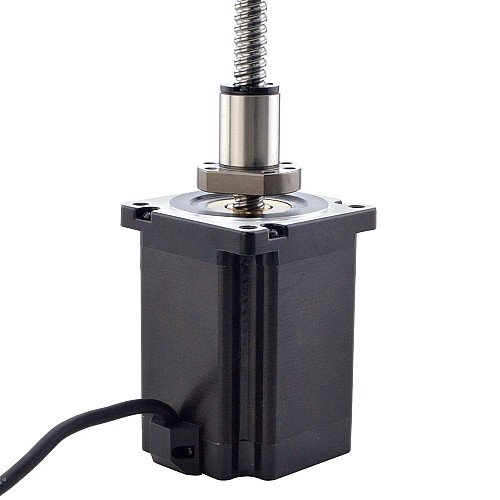 NEMA 34 zewnętrzna śruba kulowa liniowy silnik krokowy 8Nm(1132.90oz.in) 6.0A 114mm śruba stosowa ołowiu 10mm(0.3937) NEMA 34 zewnętrzna śruba kulowa liniowy silnik krokowy 8Nm(1132.90oz.in) 6.0A 114mm śruba stosowa ołowiu 10mm(0.3937)