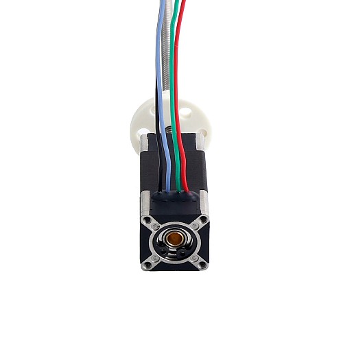Nema 6 Zewnętrzny trapezowy liniowy silnik krokowy 0,3A 32mm Śruba stosowa Ołów 2mm (0,07874) Długość przewodu 100mm Nema 6 Zewnętrzny trapezowy liniowy silnik krokowy 0,3A 32mm Śruba stosowa Ołów 2mm (0,07874) Długość przewodu 100mm