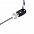 Nema 6 Zewnętrzny trapezowy liniowy silnik krokowy 0,3A 32mm Śruba stosowa Ołów 2mm (0,07874") Długość przewodu 100mm