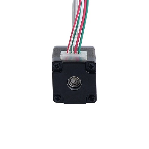 Nema 8 Zewnętrzny stos 30mm 0,24A Przewód 0,6096mm(0.024") cala Długość 150mm - 8E11S0244CC4-150RS | StepperOnline Nema 8 Zewnętrzny stos 30mm 0,24A Przewód 0,6096mm(0.024") cala Długość 150mm - 8E11S0244CC4-150RS | StepperOnline