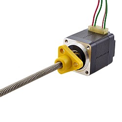 Silnik krokowy liniowy trapezowy NEMA 8 zewnętrzny 0,5A 30mm Śruba 2mm (0,07874") Długość przewodu 100mm